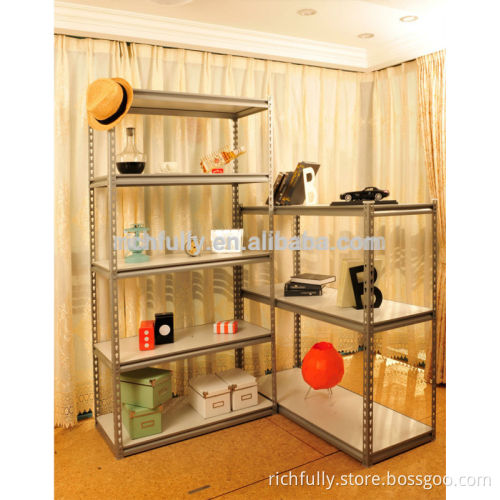 Iron light DIY slotted angle rack with adjustable shelf bracket